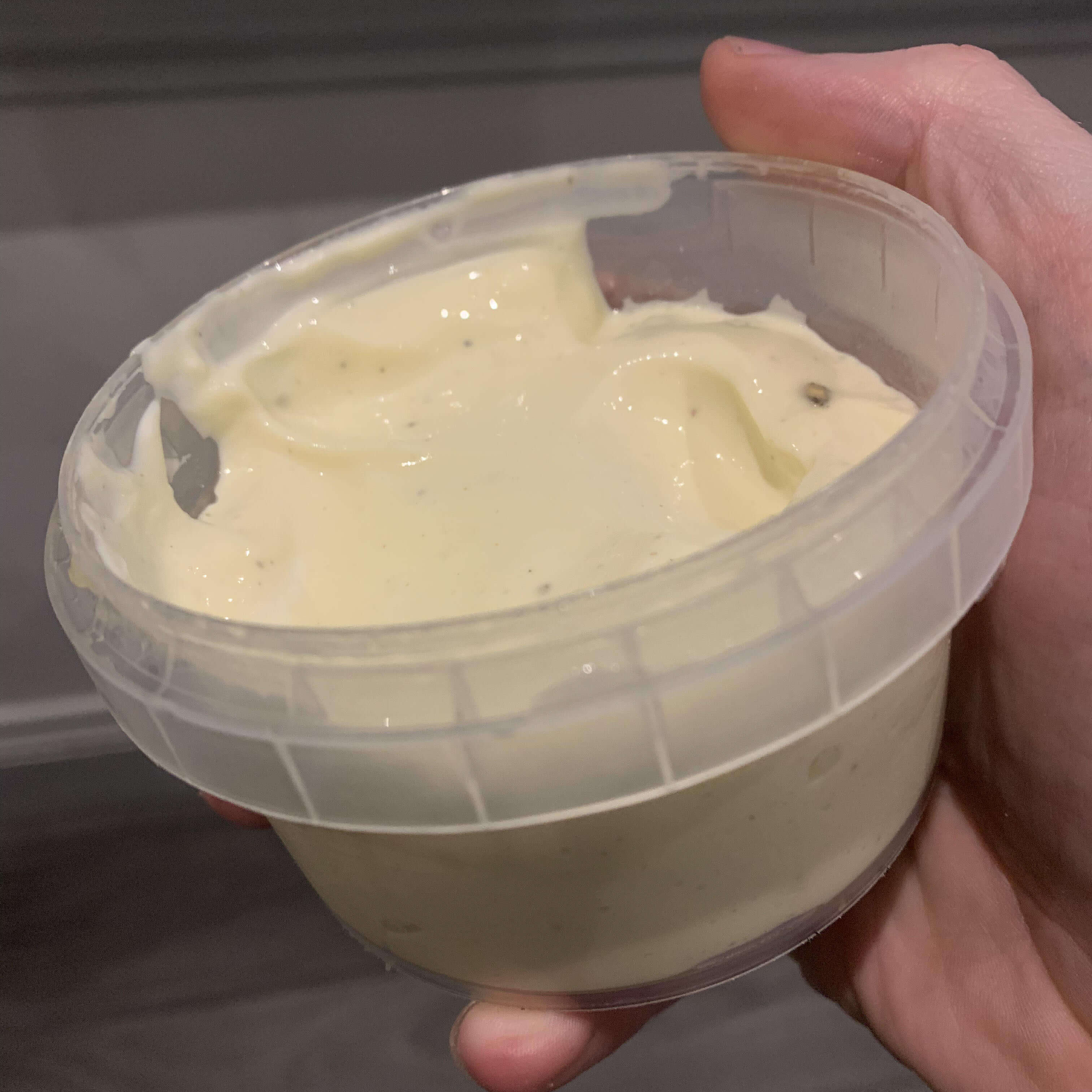 Mayonnaise storage