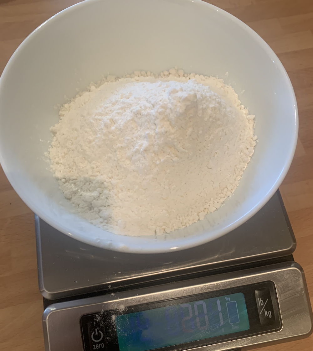 Measure flour