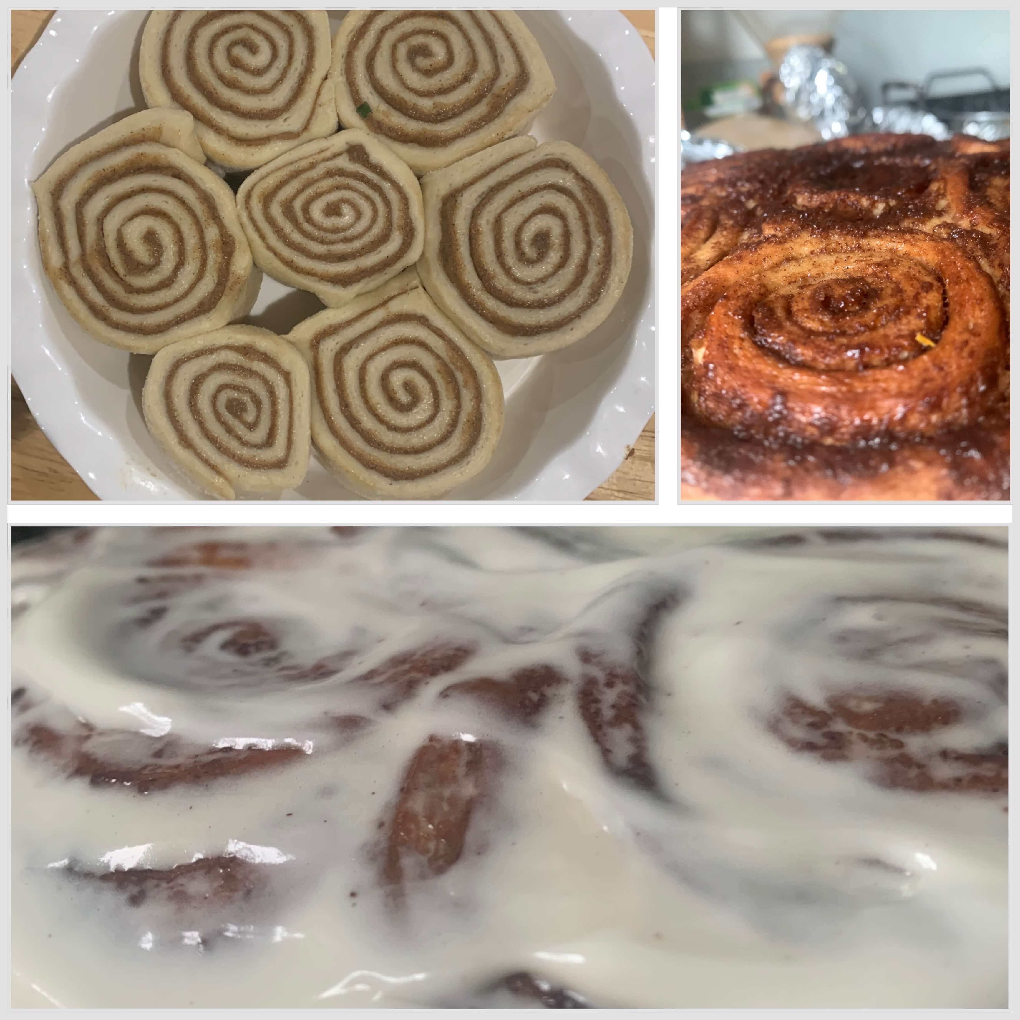 Cinnamon buns, third week course